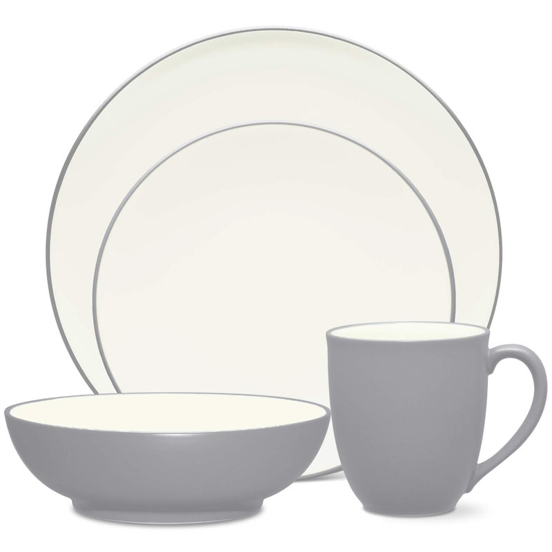 Noritake Colorwave Slate 4-Piece Coupe Place Setting, Service for 1 - Image 1
